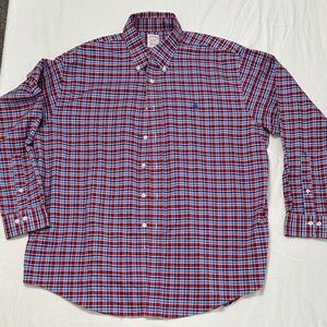 Brooks Brothers Red and Blue Checkered Shirt